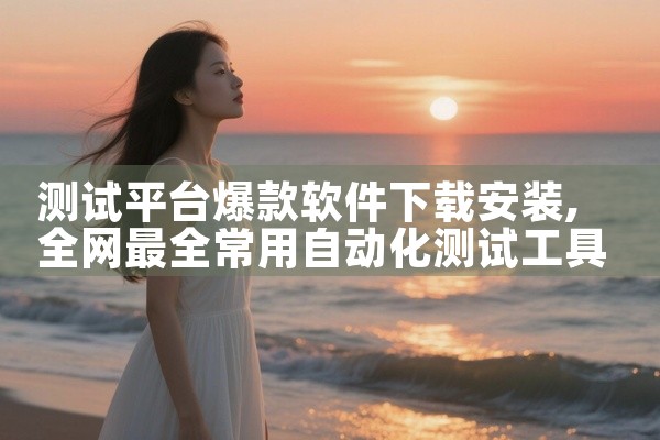 测试平台爆款软件下载安装