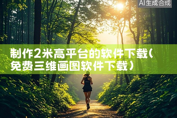 制作2米高平台的软件下载